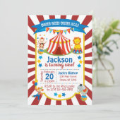 Invitation de la fête du cirque - Invitation d'ann (Debout devant)