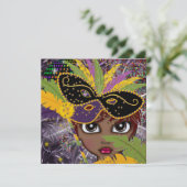 Invitation de la Fête du costume Mardi Gras par SR (Debout devant)