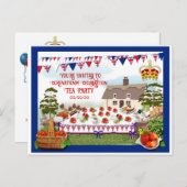 Invitation de la fête du couronnement (Devant / Derrière)