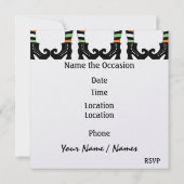 Invitation de la fête du Cupcake d'Halloween par S (Dos)