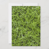 Invitation de la fête du Jardin de l'herbe verte (Dos)