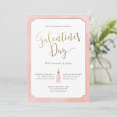 Invitation de la fête du jour des Galentines (Debout devant)