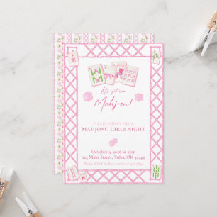 Invitation de la fête du Mahjong, Coquette de nuit