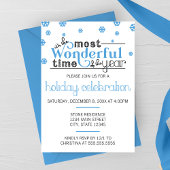 Invitation de la fête du meilleur temps de l'année