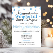 Invitation de la fête du meilleur temps de l'année