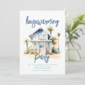 Invitation de la fête du ménage de plage (Debout devant)