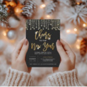 Invitation de la fête du Nouvel An