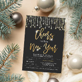 Invitation de la fête du Nouvel An