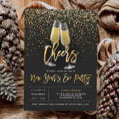 Invitation de la fête du Nouvel An