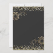 Invitation de la fête du Nouvel An (Dos)