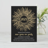 Invitation de la fête du Nouvel An (Debout devant)