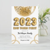 Invitation de la fête du Nouvel An 2023 (Debout devant)