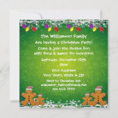 Invitation de la Fête du pain d'épices et des feux (Dos)