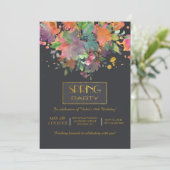 Invitation de la fête du printemps (Debout devant)