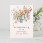 Invitation de la fête du printemps (Debout devant)