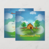 Invitation de la fête du réchauffement climatique (Devant / Derrière)