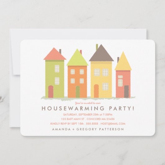 Invitation de la Fête du réchauffement de la maiso (Devant)