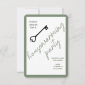 Invitation de la fête du réchauffement de la maiso (Devant)