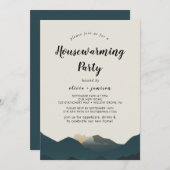 Invitation de la fête du réchauffement de la monta (Devant / Derrière)