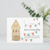 Invitation de la fête du réchauffement du foyer |  (Debout devant)