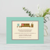 Invitation de la fête du réchauffement du foyer (Debout devant)