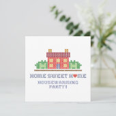 Invitation de la fête du réchauffement du foyer (Debout devant)