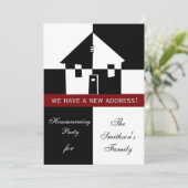 Invitation de la fête du réchauffement du foyer (Debout devant)