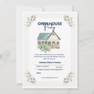 Invitation de la fête du réchauffement du foyer, I