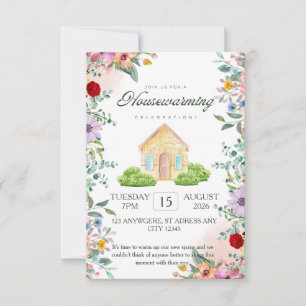 Invitation de la fête du réchauffement du foyer, N