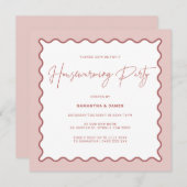 Invitation de la Fête du réchauffement ménager à l (Devant / Derrière)