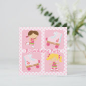 Invitation de la fête du Rollerskating Four Carré  (Debout devant)