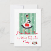 Invitation de la fête du thé (Devant)