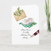 Invitation de la fête du thé (Devant)