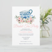 Invitation de la fête du thé douche nuptiale (Debout devant)