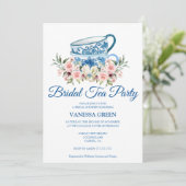 Invitation de la fête du thé douche nuptiale (Debout devant)