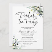 Invitation de la fête du thé nuptial (Devant)