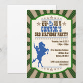 Invitation de la fête du troisième anniversaire de (Devant / Derrière)