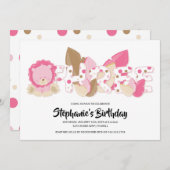 Invitation de la fête du troisième anniversaire du (Devant / Derrière)