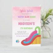 Invitation de la fête Eté pour Filles (Debout devant)