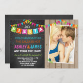 Invitation de la fête Fiesta Engagement (Devant / Derrière)