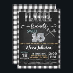Invitation de la Fête Flanel & Friends - WH<br><div class="desc">Invitation parfaite à célébrer ce honneur spécial d'anniversaire !</div>