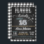 Invitation de la Fête Flanel & Friends - WH<br><div class="desc">Invitation parfaite à célébrer ce honneur spécial d'anniversaire !</div>