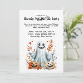 Invitation de la fête Ghoost HALLOWEEN (Debout devant)