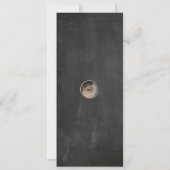 Invitation de la fête gothique du Corbeau d'Hallow (Dos)