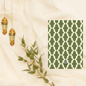 Invitation de la fête Iftar de la lanterne d'aquar