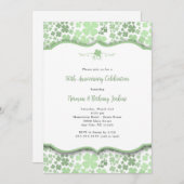 Invitation de la fête nationale irlandaise moderne (Devant / Derrière)