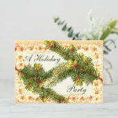 Invitation de la fête Orange Blossoms (Debout devant)