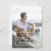 Invitation de la fête photographique du secondaire (Devant)