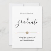 Invitation de la fête photographique du secondaire (Dos)