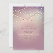 Invitation de la fête pré-bal (Devant)